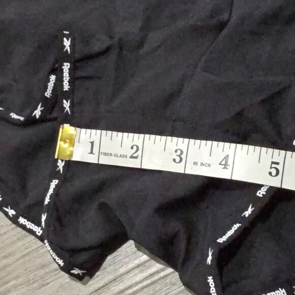 Reebok Relaxed Black Fast Track Athletic Shorts - Picture 6 of 8